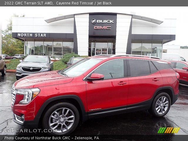 2022 GMC Terrain SLT AWD in Cayenne Red Tintcoat