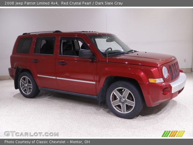 2008 Jeep Patriot Limited 4x4 in Red Crystal Pearl