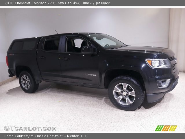 2018 Chevrolet Colorado Z71 Crew Cab 4x4 in Black