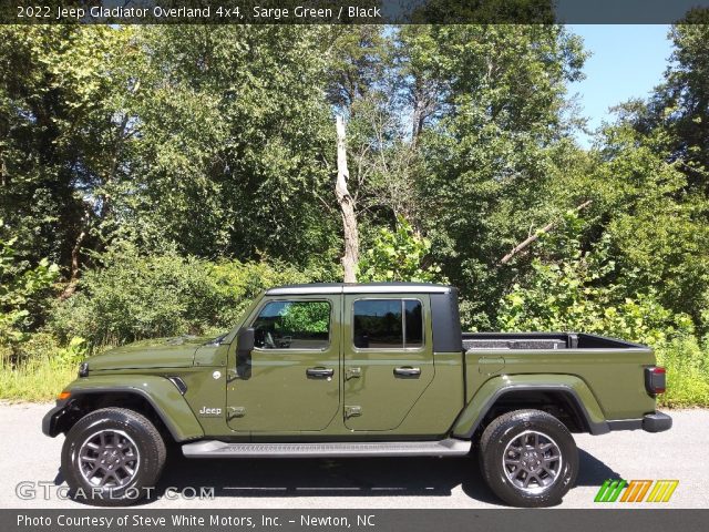 2022 Jeep Gladiator Overland 4x4 in Sarge Green