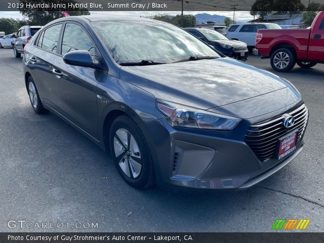 2019 Hyundai Ioniq Hybrid Blue in Summit Gray