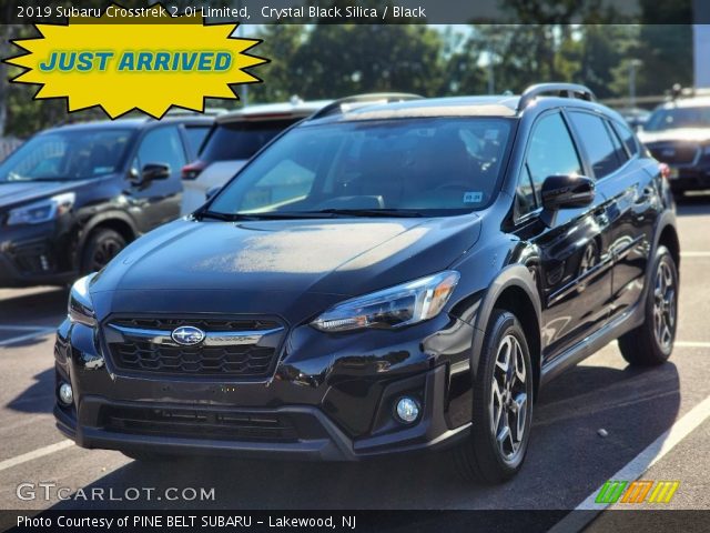 2019 Subaru Crosstrek 2.0i Limited in Crystal Black Silica