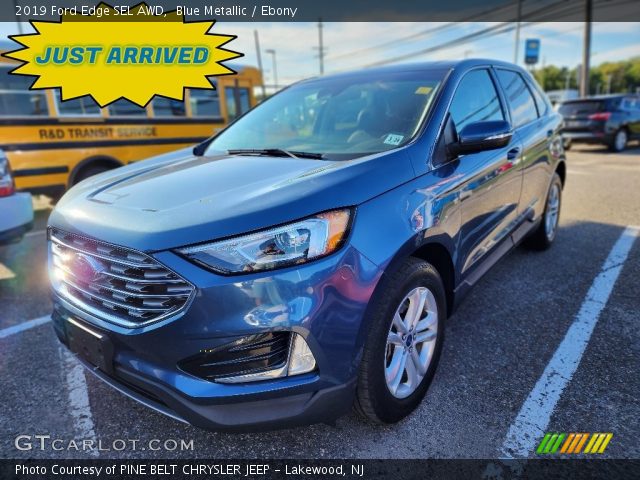 2019 Ford Edge SEL AWD in Blue Metallic