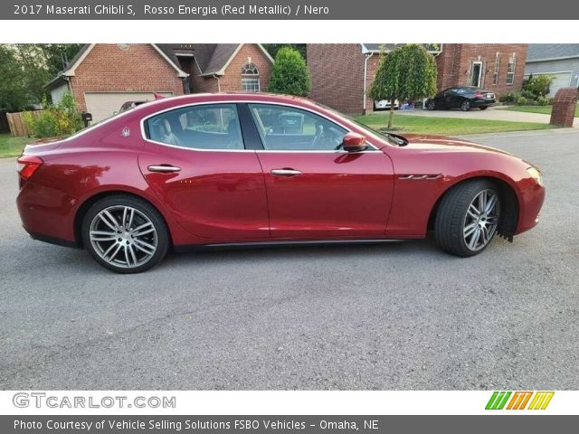 2017 Maserati Ghibli S in Rosso Energia (Red Metallic)