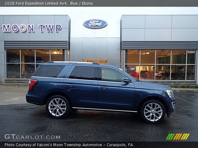 2018 Ford Expedition Limited 4x4 in Blue