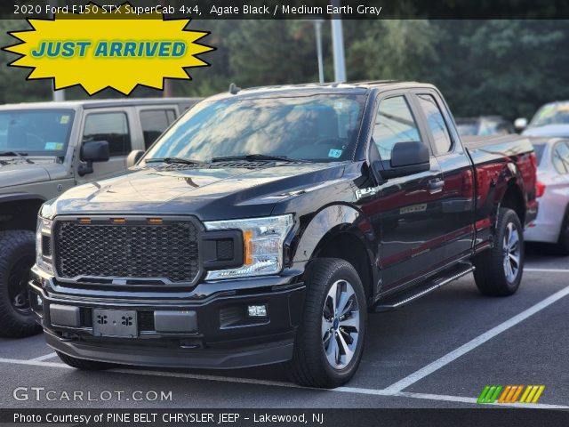 2020 Ford F150 STX SuperCab 4x4 in Agate Black