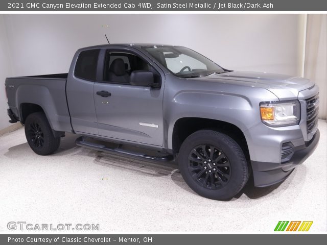 2021 GMC Canyon Elevation Extended Cab 4WD in Satin Steel Metallic