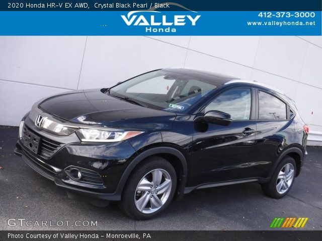 2020 Honda HR-V EX AWD in Crystal Black Pearl