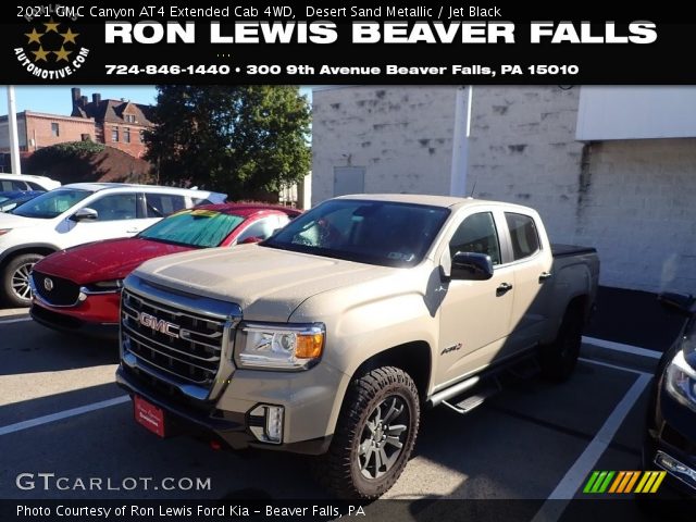 2021 GMC Canyon AT4 Extended Cab 4WD in Desert Sand Metallic