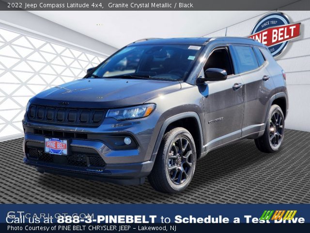 2022 Jeep Compass Latitude 4x4 in Granite Crystal Metallic
