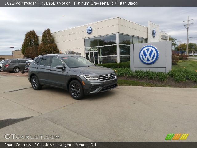 2022 Volkswagen Tiguan SE 4Motion in Platinum Gray Metallic