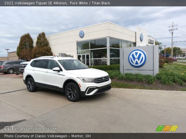 2022 Volkswagen Tiguan SE 4Motion in Pure White