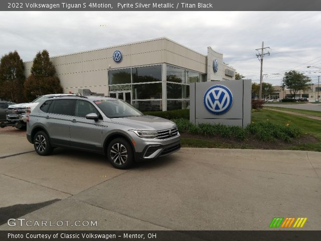 2022 Volkswagen Tiguan S 4Motion in Pyrite Silver Metallic