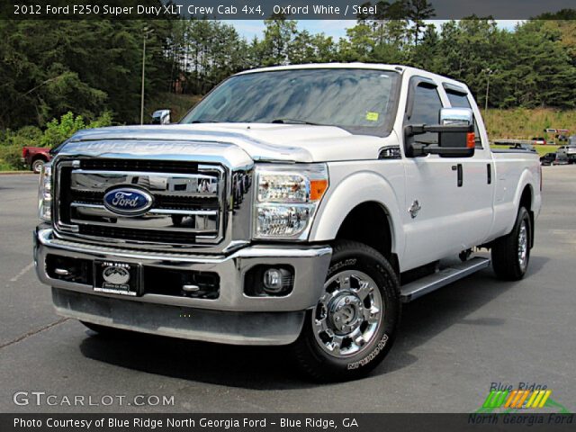 2012 Ford F250 Super Duty XLT Crew Cab 4x4 in Oxford White