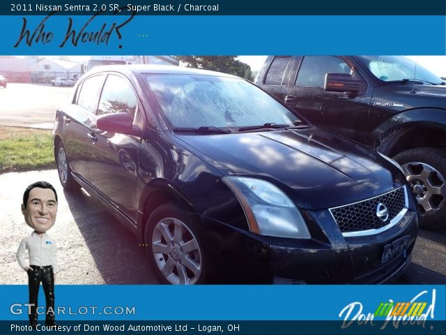 2011 Nissan Sentra 2.0 SR in Super Black