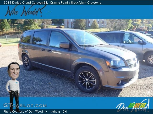 2018 Dodge Grand Caravan SE in Granite Pearl