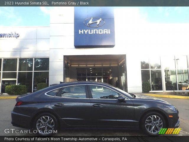 2023 Hyundai Sonata SEL in Portofino Gray
