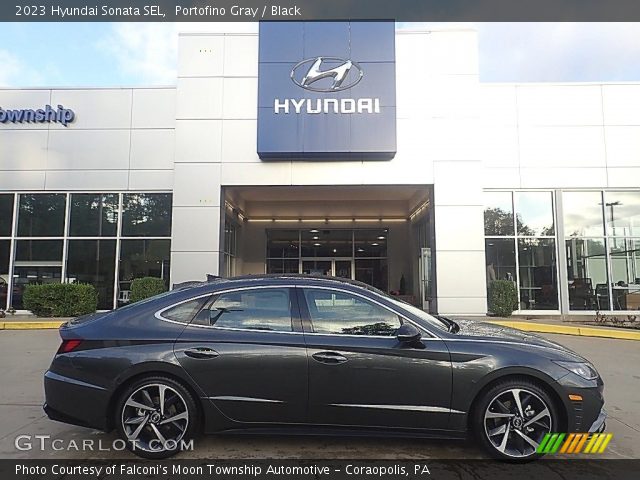 2023 Hyundai Sonata SEL in Portofino Gray
