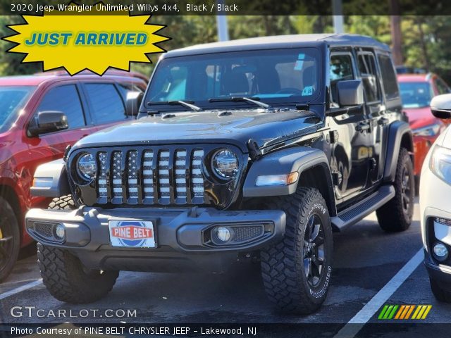 2020 Jeep Wrangler Unlimited Willys 4x4 in Black