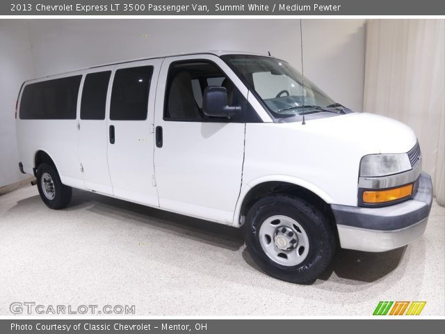 2013 Chevrolet Express LT 3500 Passenger Van in Summit White