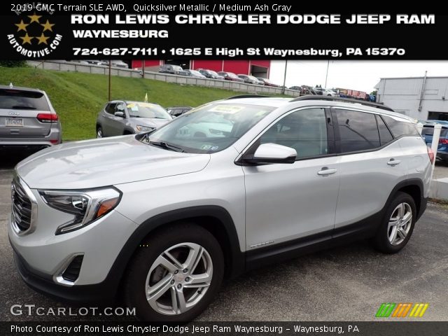 2019 GMC Terrain SLE AWD in Quicksilver Metallic