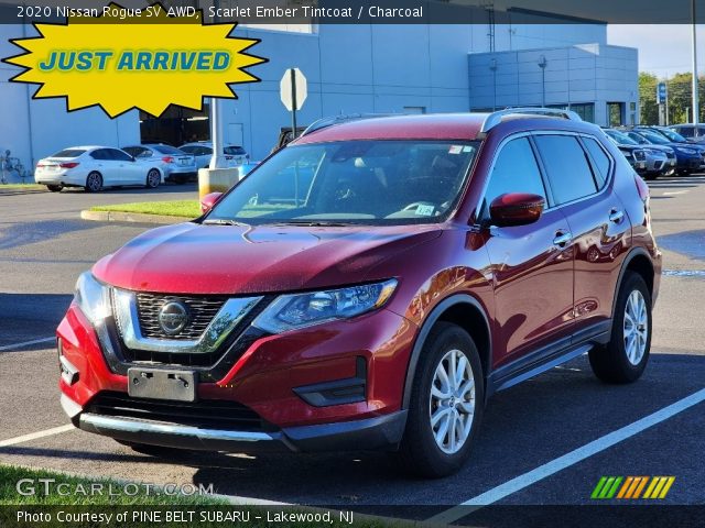 2020 Nissan Rogue SV AWD in Scarlet Ember Tintcoat