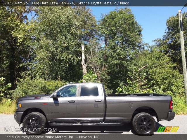 2022 Ram 2500 Big Horn Crew Cab 4x4 in Granite Crystal Metallic
