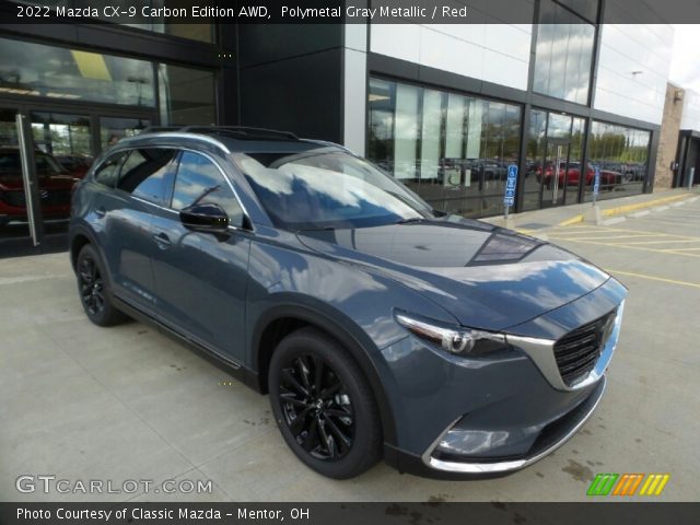 2022 Mazda CX-9 Carbon Edition AWD in Polymetal Gray Metallic