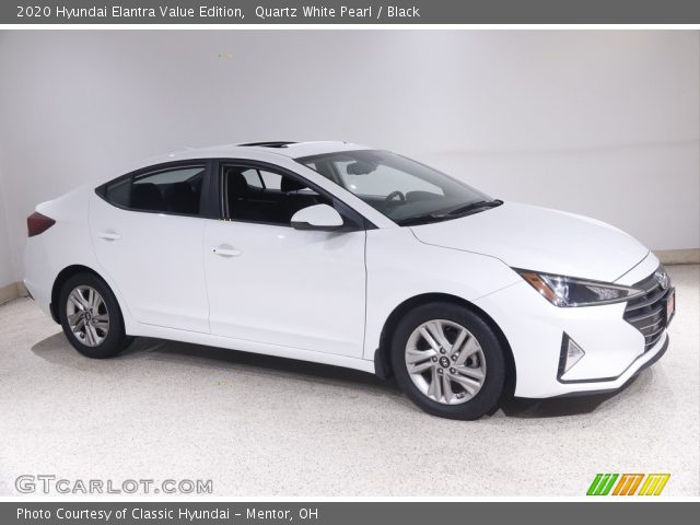 2020 Hyundai Elantra Value Edition in Quartz White Pearl