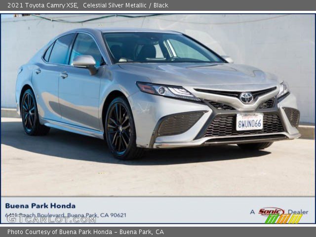 2021 Toyota Camry XSE in Celestial Silver Metallic