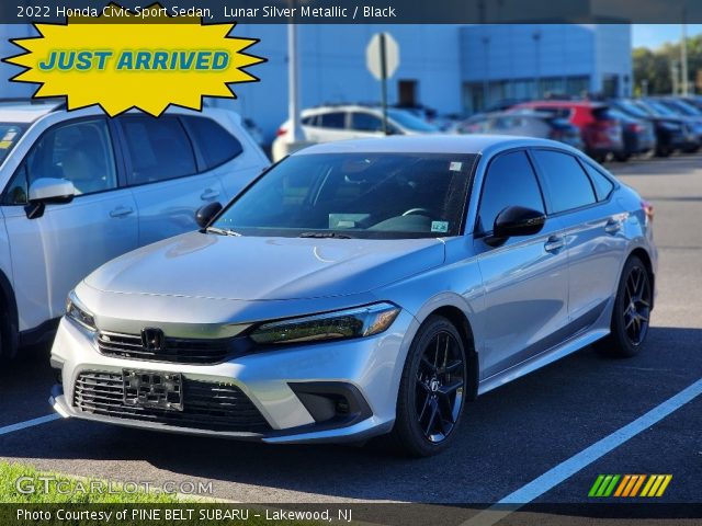 2022 Honda Civic Sport Sedan in Lunar Silver Metallic