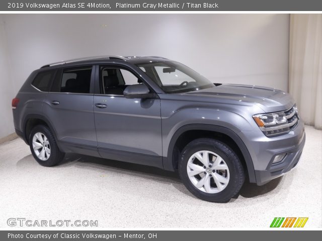 2019 Volkswagen Atlas SE 4Motion in Platinum Gray Metallic