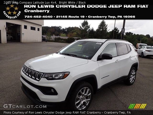 2022 Jeep Compass Latitude Lux 4x4 in Bright White
