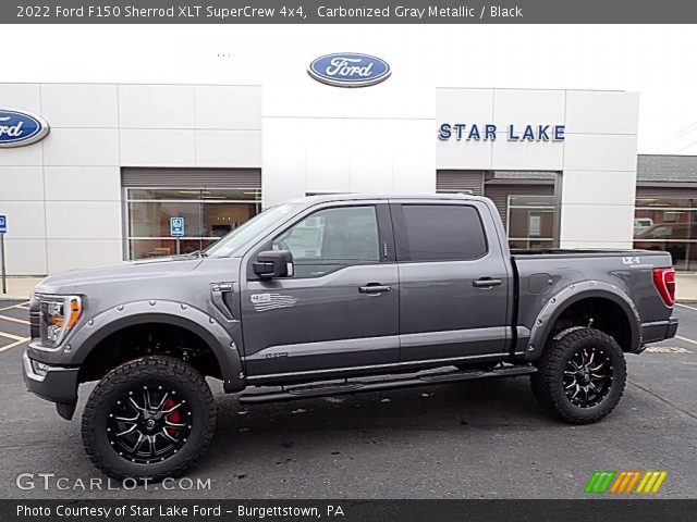 2022 Ford F150 Sherrod XLT SuperCrew 4x4 in Carbonized Gray Metallic