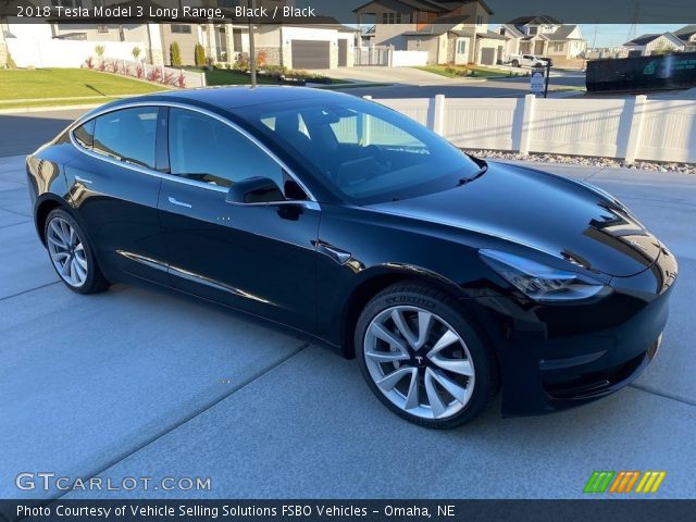 2018 Tesla Model 3 Long Range in Black