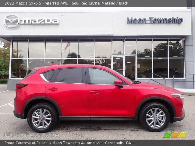 2023 Mazda CX-5 S Preferred AWD in Soul Red Crystal Metallic