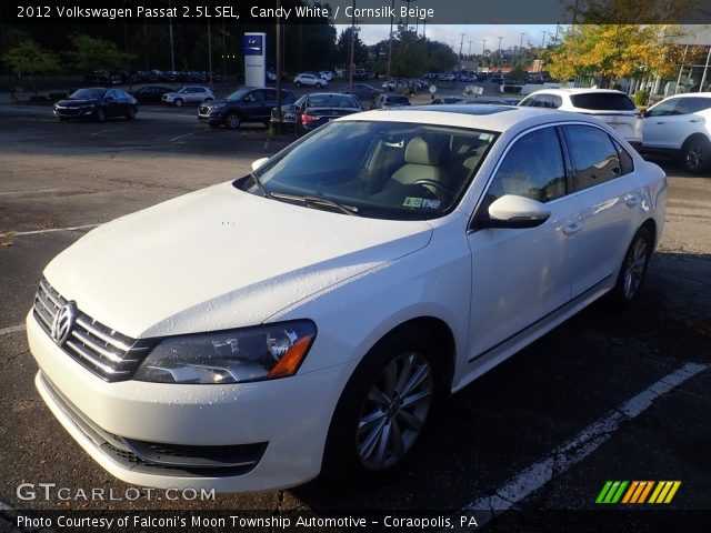 2012 Volkswagen Passat 2.5L SEL in Candy White