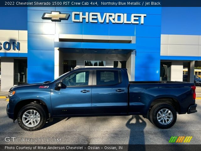 2022 Chevrolet Silverado 1500 RST Crew Cab 4x4 in Northsky Blue Metallic