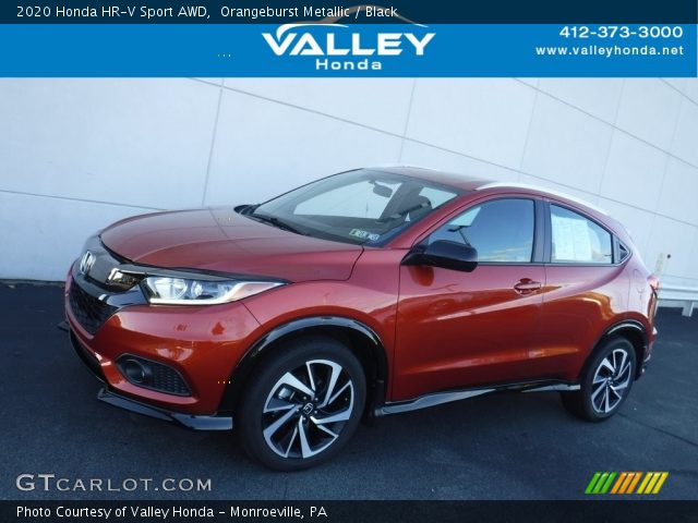2020 Honda HR-V Sport AWD in Orangeburst Metallic