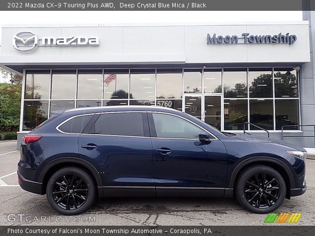 2022 Mazda CX-9 Touring Plus AWD in Deep Crystal Blue Mica