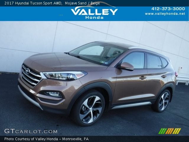 2017 Hyundai Tucson Sport AWD in Mojave Sand