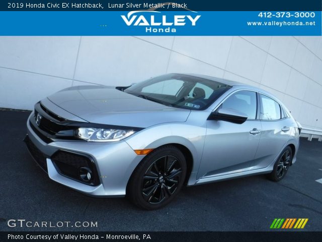 2019 Honda Civic EX Hatchback in Lunar Silver Metallic