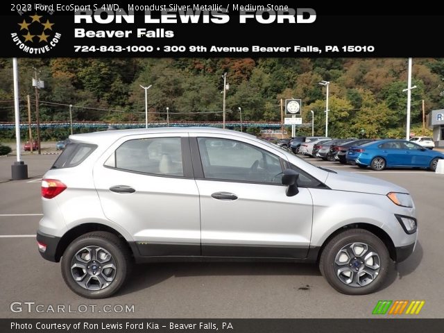 2022 Ford EcoSport S 4WD in Moondust Silver Metallic
