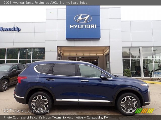 2023 Hyundai Santa Fe Limited AWD in Stormy Sea