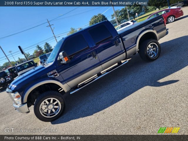 2008 Ford F350 Super Duty Lariat Crew Cab 4x4 in Dark Blue Pearl Metallic