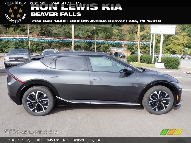 2022 Kia EV6 Wind AWD in Steel Gray