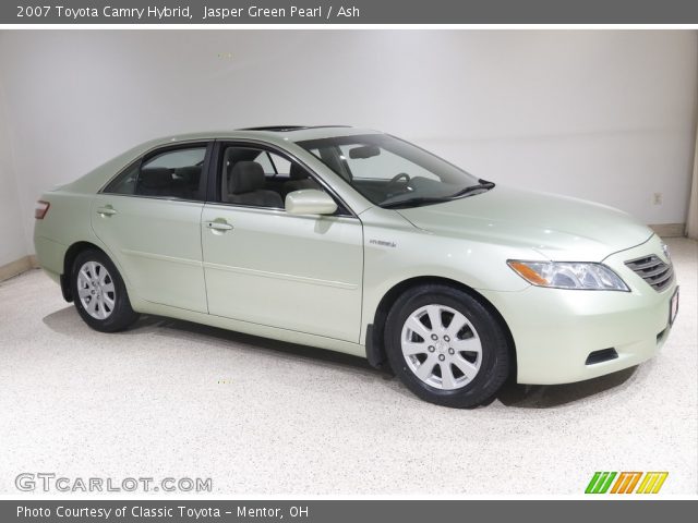 2007 Toyota Camry Hybrid in Jasper Green Pearl