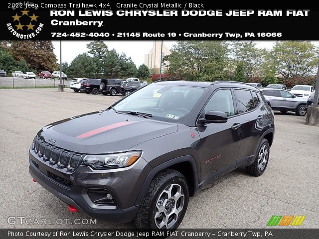2022 Jeep Compass Trailhawk 4x4 in Granite Crystal Metallic