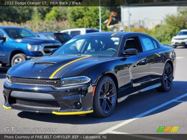 2022 Dodge Charger GT in Pitch Black