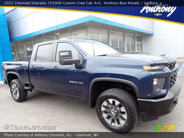 2022 Chevrolet Silverado 2500HD Custom Crew Cab 4x4 in Northsky Blue Metallic